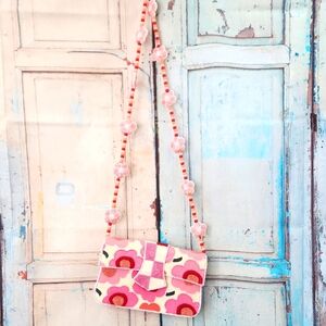 Terri Moore Vintage Floral Beaded Bag